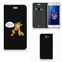 Huawei Y5 2 | Y6 Compact Magnet Case Giraffe