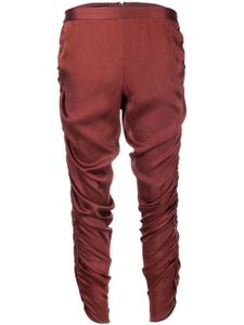 Dolce & Gabbana Pre-Owned pantalon court à fronces (années 2000) - Rouge