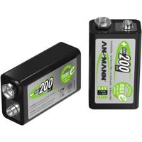 Ansmann maxE 6LR61 Oplaadbare 9V batterij (blok) NiMH 8.4 V 200 mAh 1 stuk(s) - thumbnail