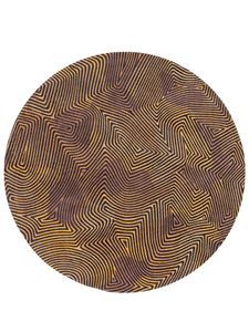 Louis de Poortere - Coral Meditation 9227 Black Gold Rond - 240 rond Vloerkleed