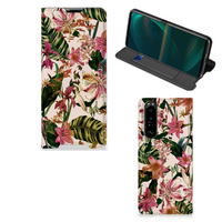 Sony Xperia 5 III Smart Cover Flowers