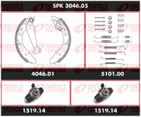Remmenset, trommelrem REMSA, Diameter (mm)200mm, u.a. fÃ¼r Audi, VW, Skoda, Seat
