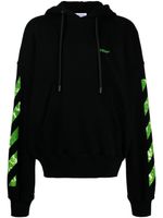 Off-White hoodie en coton à motif Arrow - Noir