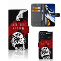 Xiaomi Poco X4 Pro 5G Portemonnee Hoesje Zombie Blood