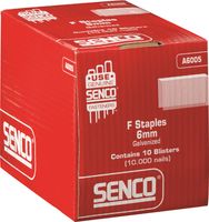 Senco Nieten binnenbreedte 11,3 mm - 6 mm gegalvaniseerd in blister verpakking - A6005 - thumbnail