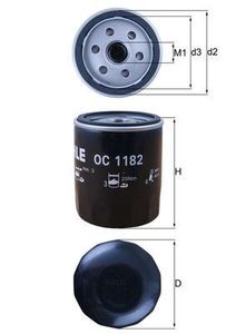 Oliefilter OC1182