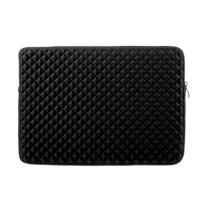 Shop4 - 13 inch Laptop Hoes - 3D Ruit Sleeve Zwart