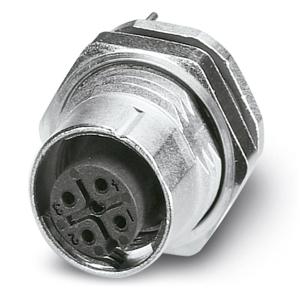 Phoenix Contact 1552285 Sensor/actuator inbouwconnector M12 Aantal polen (sensoren): 5 Bus, inbouw 20 stuk(s)