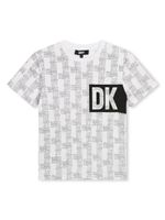 Dkny Kids t-shirt en coton à logo imprimé - Blanc - thumbnail