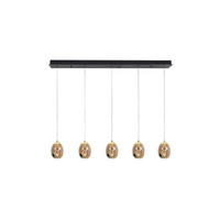 LED design hanglamp H5458 Golden Egg