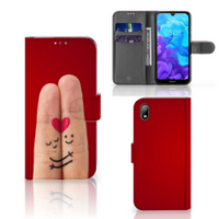 Huawei Y5 (2019) Wallet Case met Pasjes Liefde - Origineel Romantisch Cadeau - thumbnail