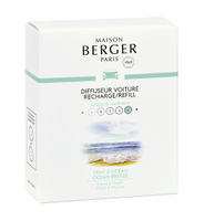 Maison Berger Navulling - voor autoparfum - Ocean Breeze - 2 Stuks - thumbnail