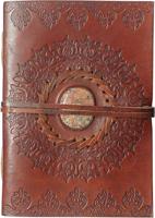 Notitieboek Leer met Koord Lotus