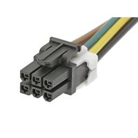 Molex 451350601 Female behuizing (kabel) Totaal aantal polen: 6 Inhoud: 1 stuk(s) Bulk