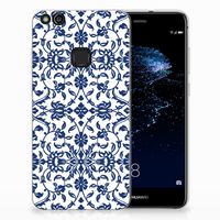 Huawei P10 Lite TPU Case Flower Blue - thumbnail