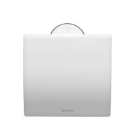 Brabantia toiletrolhouder met klep profile white - thumbnail