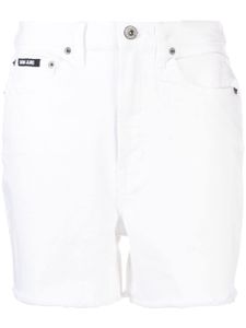 DKNY short Kent à taille haute - Blanc