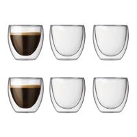 Bodum dubbelwandige glazen Pavina (8 cl) (set van 6)