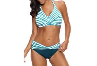 Striped bikini - nu in de aanbieding met korting