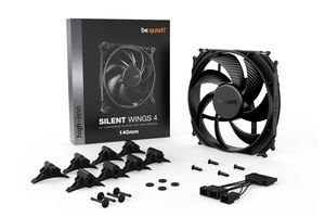 be quiet! SILENT WINGS 4 | 140mm Computer behuizing Ventilator 14 cm Zwart 1 stuk(s)