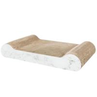 Trixie krabmat karton xxl marmer print lichtgrijs 64X37X11 CM