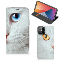 iPhone 12 Pro Max Hoesje maken Witte Kat