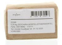 Zedoaria wortel/zitwerwortel