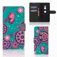 Sony Xperia XZ3 Hoesje Cirkels en Vlinders