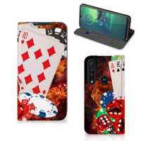 Motorola G8 Plus Hippe Standcase Casino