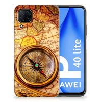 Huawei P40 Lite Siliconen Back Cover Kompas - thumbnail