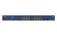 NETGEAR GS716T 16-poorts Gigabit Ethernet LAN-switch Smart Managed Pro (met 2x 1G SFP, desktop- of rekmontage met ProSAFE levenslange garantie)