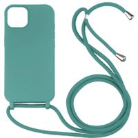 Samsung Galaxy S20 FE hoesje - Backcover - Koord - Softcase - Flexibel - TPU - Mintgroen