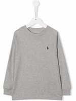 Ralph Lauren Kids t-shirt à encolure ronde - Gris