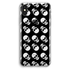 Musketon Skulls: iPhone XS Max Transparant Hoesje