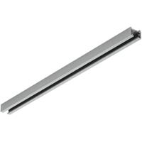 2-fase Spanningsrail 0.5m Aluminium Titaan - Geschikt voor Opbouw