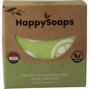 Happysoaps Bodylotion bar fresh fergamot (65 gr)