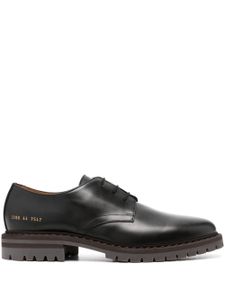 Common Projects derbies en cuir - Noir