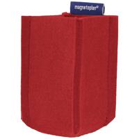 Magnetoplan magnetoTray SMALL 1227606 Penhouder magnetisch (b x h x d) 60 x 100 x 60 mm Rood - thumbnail