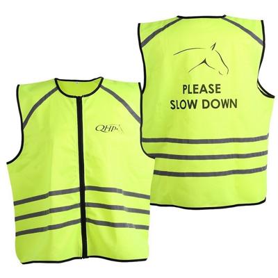 QHP Reflectie vest Geel QHP Reflectie vest Geel