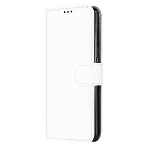 Book Case Telefoonhoesje voor de Nokia G21 | G11 Wit met Pasjeshouder