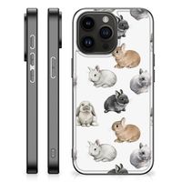 Dierenprint Telefoonhoesje voor iPhone 15 Pro Max Konijntjes