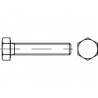 TOOLCRAFT TO-5404755 Zeskantbout M18 60 mm Buitenzeskant Staal Galvanisch verzinkt 25 stuk(s) - thumbnail