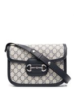 Gucci sac porté épaule à détail de mors - Tons neutres - thumbnail