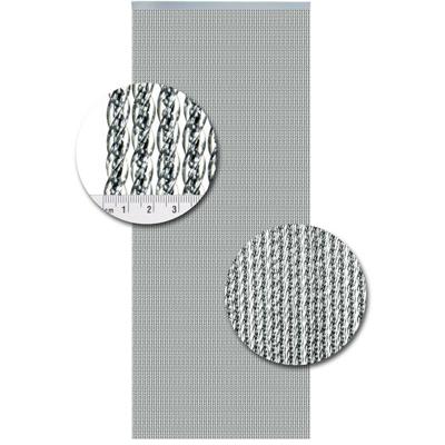 Vliegengordijnenexpert Kunststof Venetie Zilver - 100x240cm Vliegengordijnenexpert Kunststof Venetie Zilver - 100x240cm