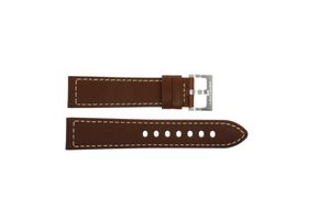 Horlogeband Hamilton H764120L / H600.704.104 / H600704104 Leder Bruin 20mm