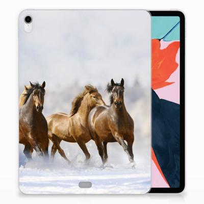 Apple iPad Pro 11 inch (2018) Back Case Paarden Apple iPad Pro 11 inch (2018) Back Case Paarden