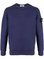 Stone Island sweat à patch Compass - Violet