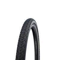 Schwalbe Marathon E-Plus Perf, Smart Dualguard, Twinskin banden, uniseks, volwassenen, zwart, 37-622