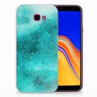 Hoesje maken Samsung Galaxy J4 Plus (2018) Painting Blue - thumbnail