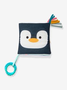 2-in-1 Océan stoffen speelboek - LITTLE BIG FRIENDS blauw